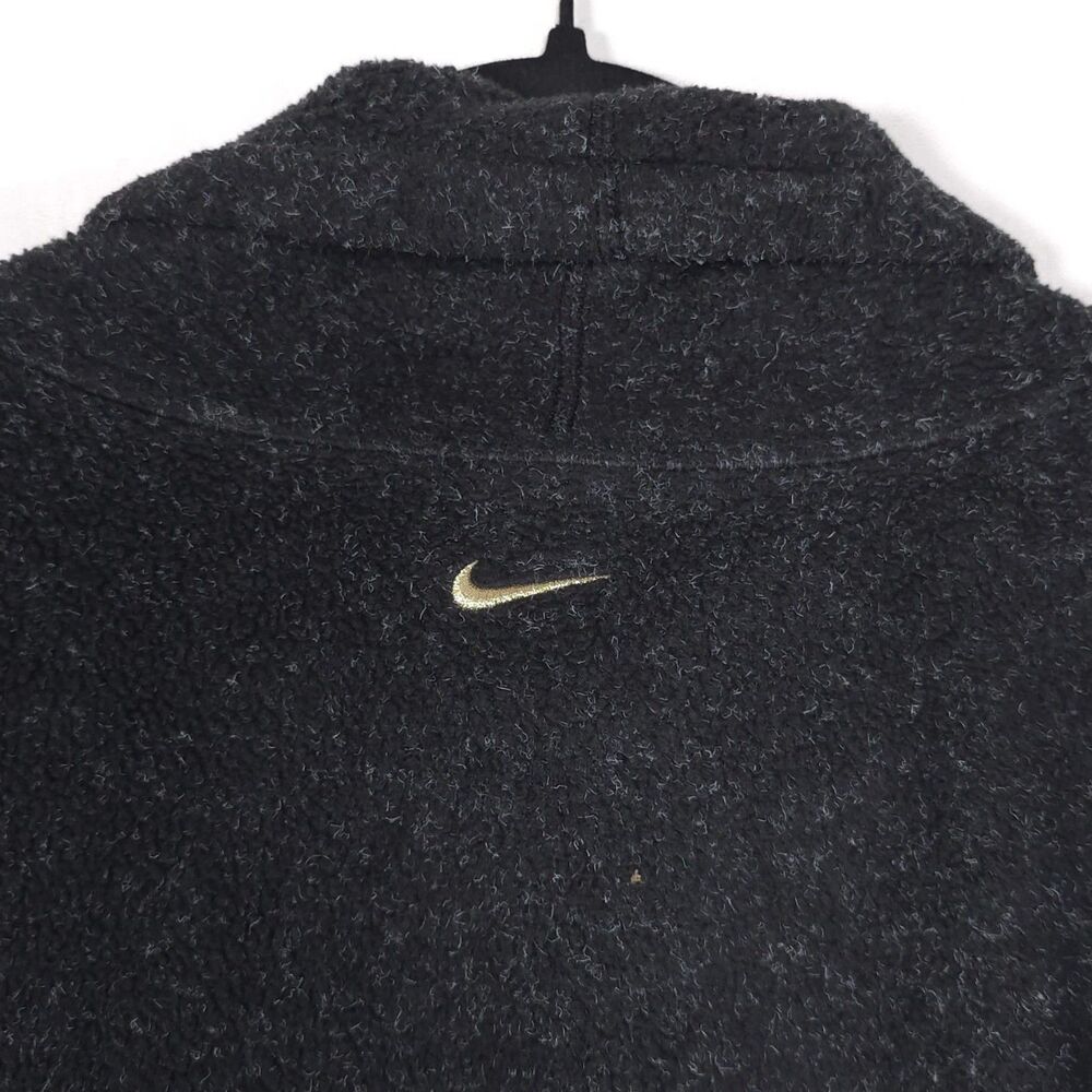 NIKE Women's‎ Sweatshirt SMALL Pullover Hoodie Soft Knit Cowl Neck CU8778-010 - Picture 7 of 11